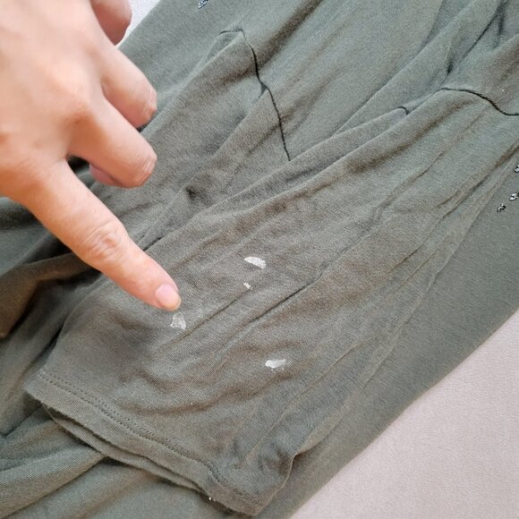 Apt. 9 Boat Neck 3/4 Sleeve Tunic Top with Shimmer Accent - Size XL - Picture 12 of 13